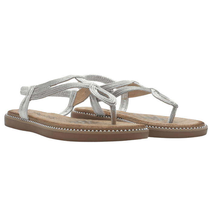 Sandalia Mujer Casual Plateado Chalada Angui-1 Sandalias Chalada
