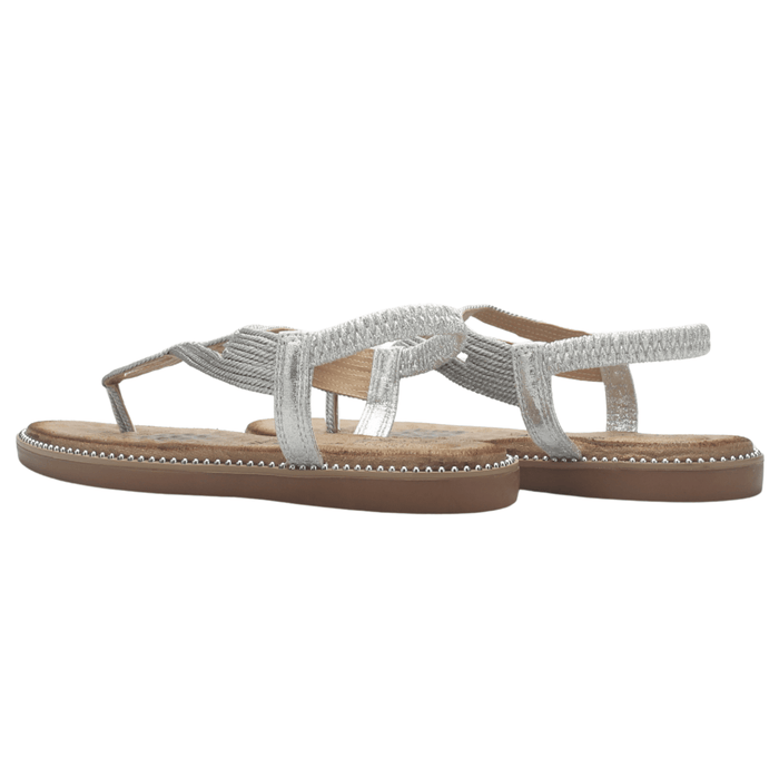 Sandalia Mujer Casual Plateado Chalada Angui-1 Sandalias Chalada