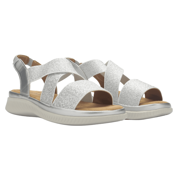 Sandalia Mujer Chalada Malibu-1 Plateado Casual Sandalias Chalada