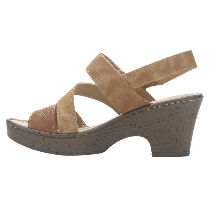 Sandalia Mujer Chalada Notina-1 Café Casual Sandalias Chalada
