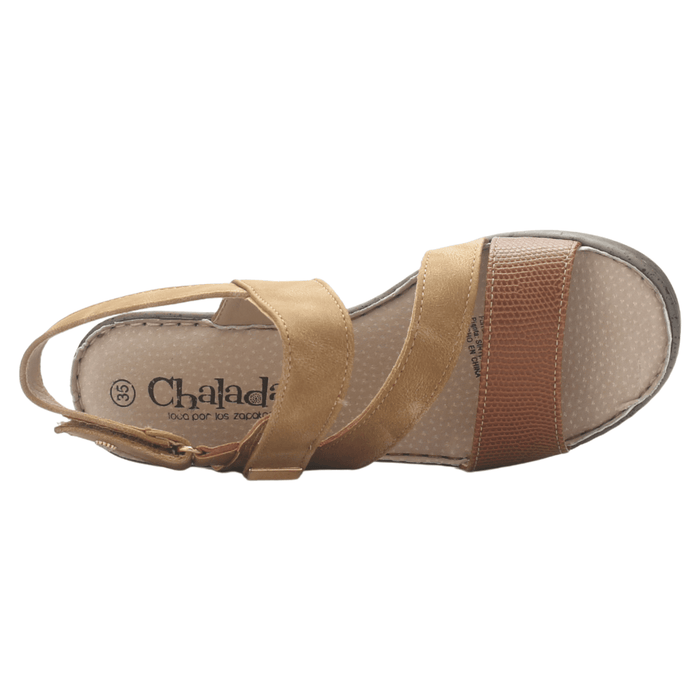 Sandalia Mujer Chalada Notina-1 Café Casual Sandalias Chalada