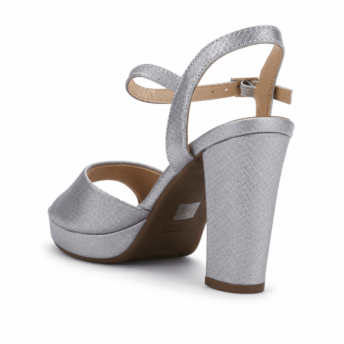 Sandalia Plateado Mujer Casual Chalada Voce Sandalias Chalada