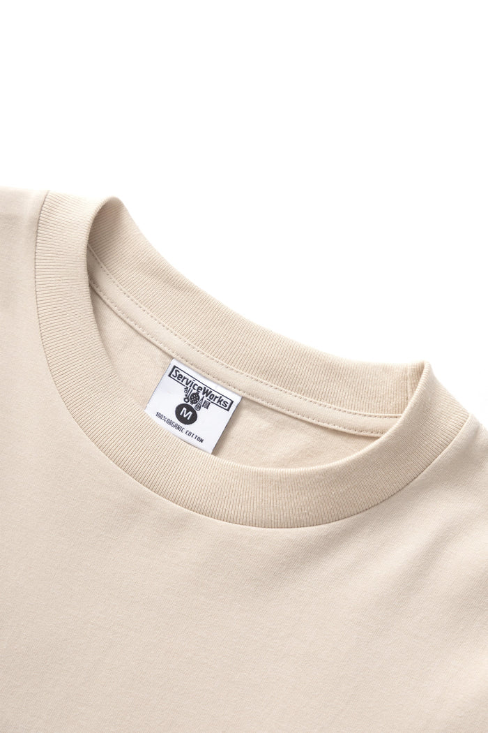 Service Works - Bootleg Long Sleeve Tee - Natural