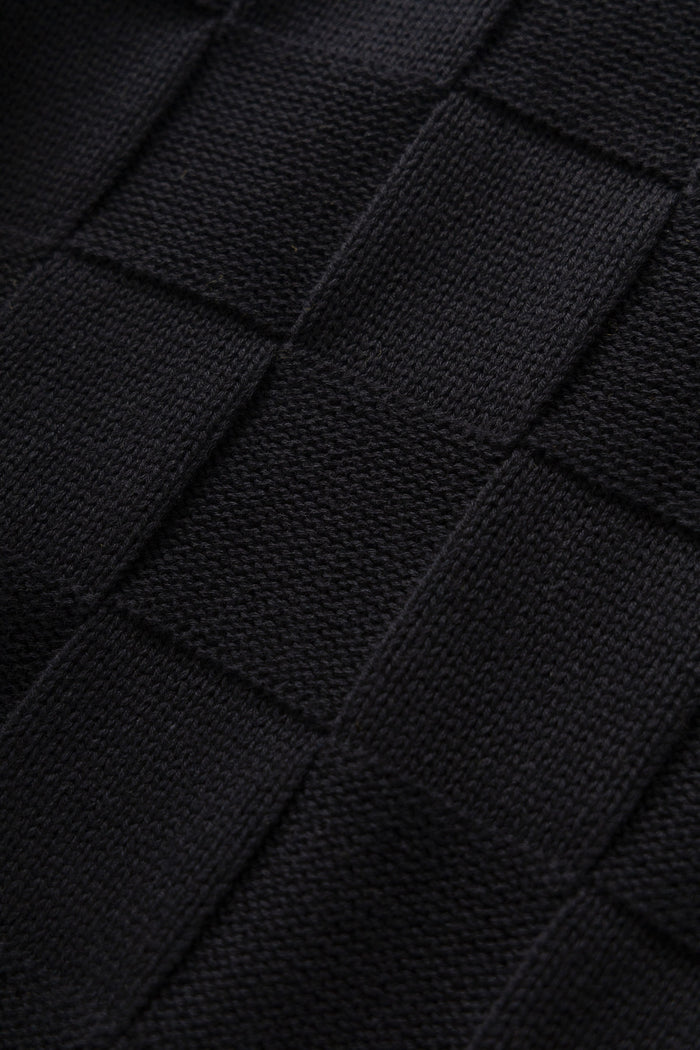 Service Works - Check Knit Crewneck - Black