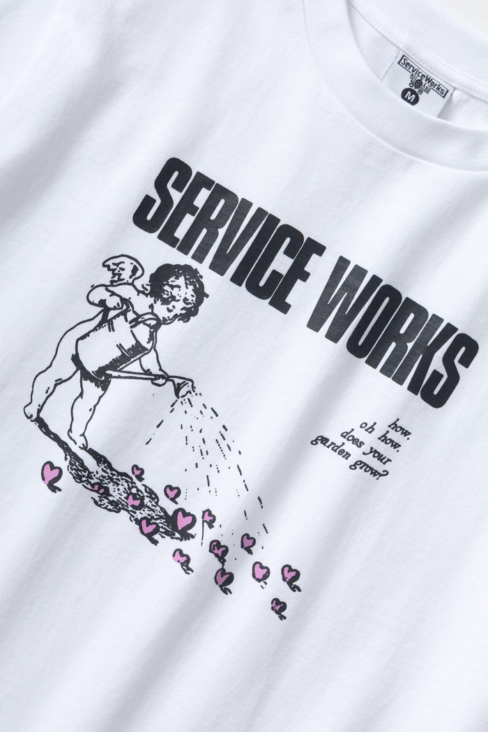 Service Works - Garden Tee - White
