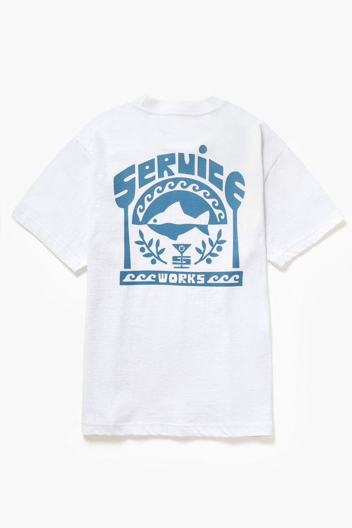 Service Works - Milos Tee - White