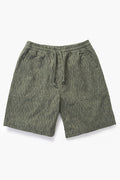 Service Works - Patterned Chef Shorts - Raindrop Green
