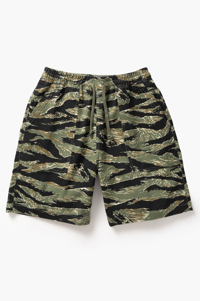 Service Works - Patterned Chef Shorts - Tiger Stripe