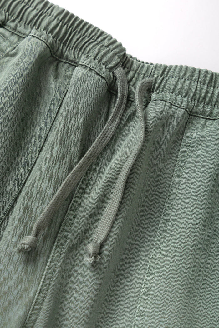 Service Works -  Pigment Herringbone Chef Pants - Olive