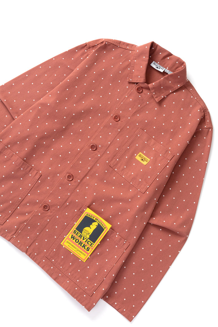 Service Works - Polka Dot Chore Shirt - Clay