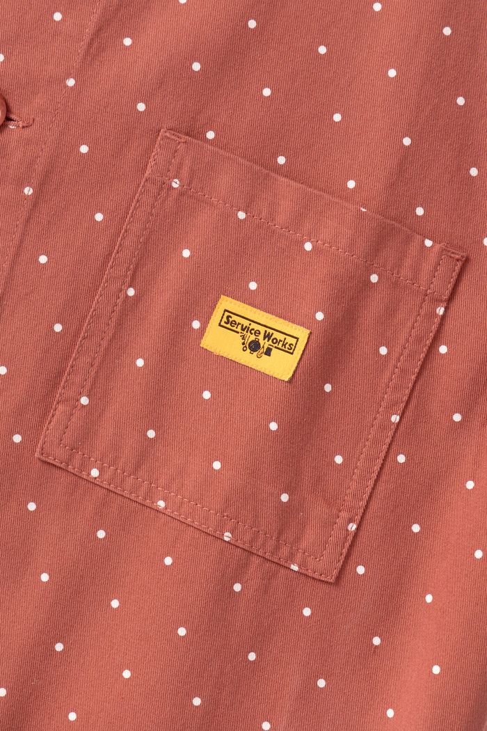 Service Works - Polka Dot Chore Shirt - Clay