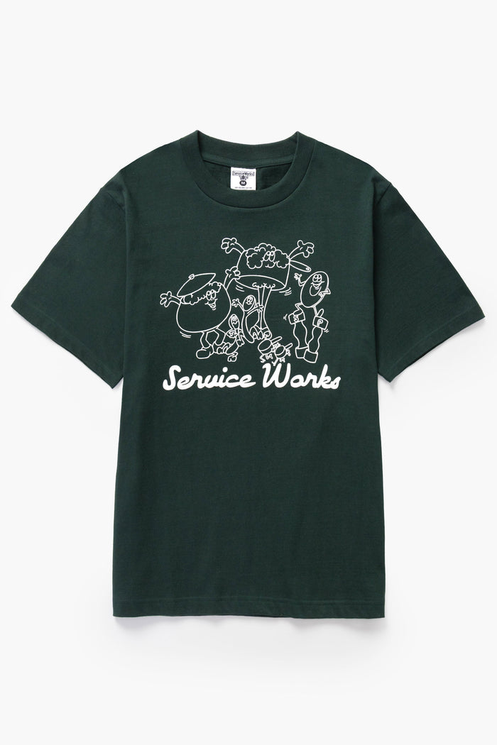 Service Works - Pots & Pans Tee - Forest