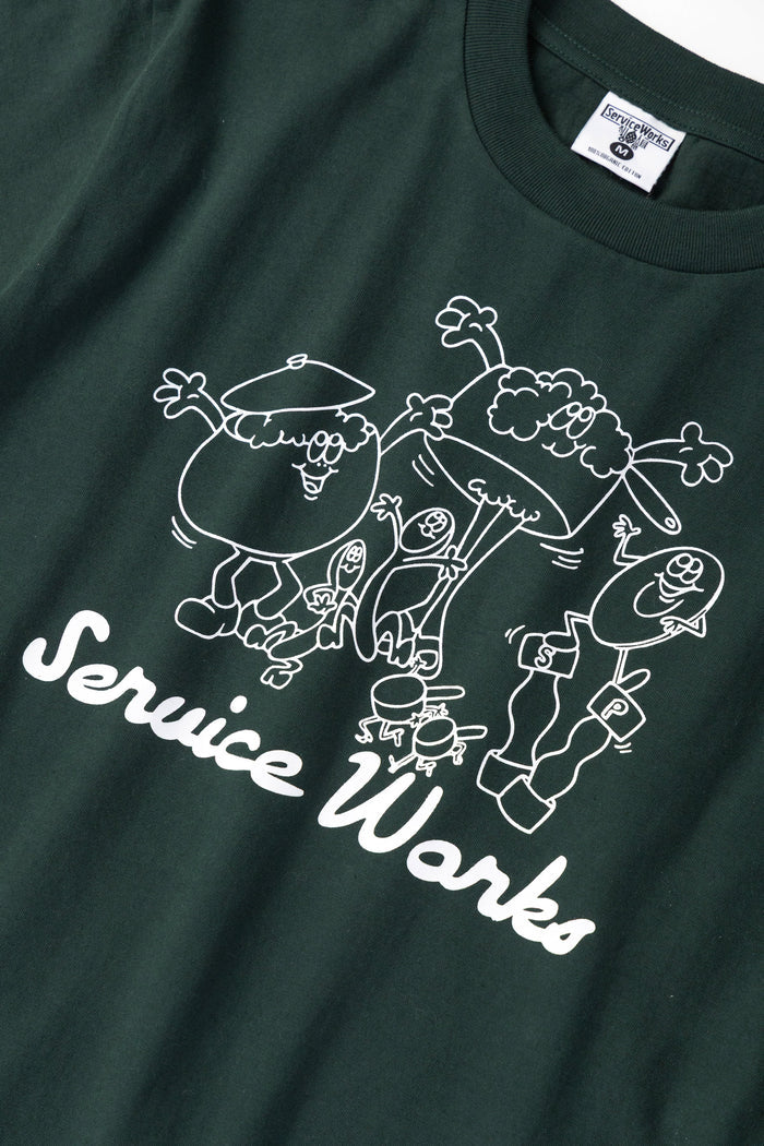 Service Works - Pots & Pans Tee - Forest