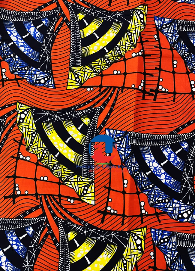 Orange, Yellow, Blue, Black, Purple Blue, White