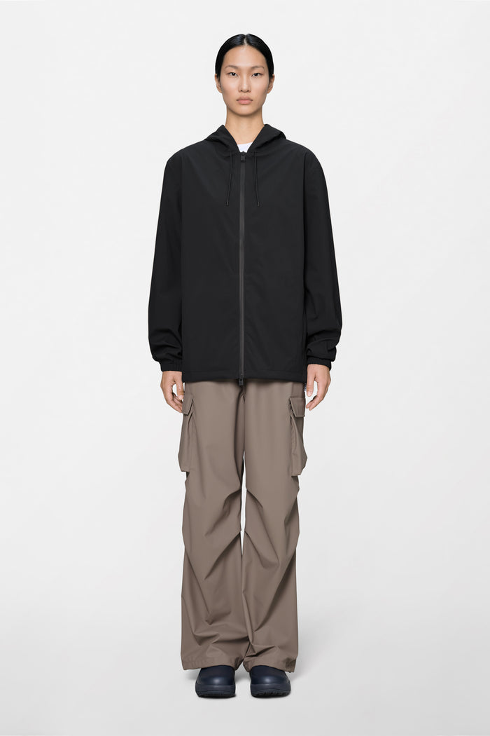 RAINS Suva Hardshell Jacket Black Jacket
