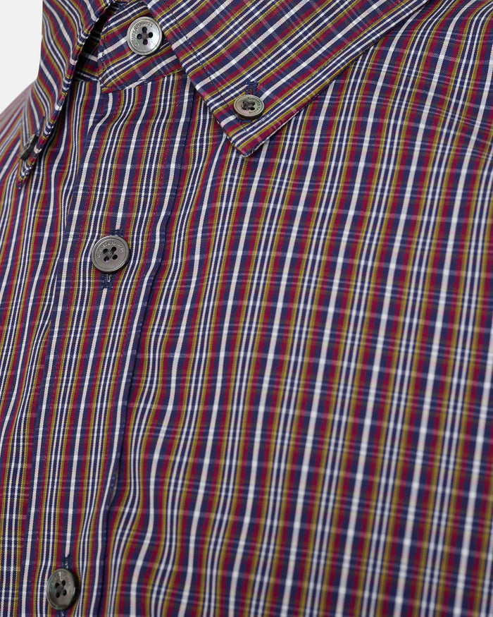 Thomas Cotton Button Down Stripe Shirt