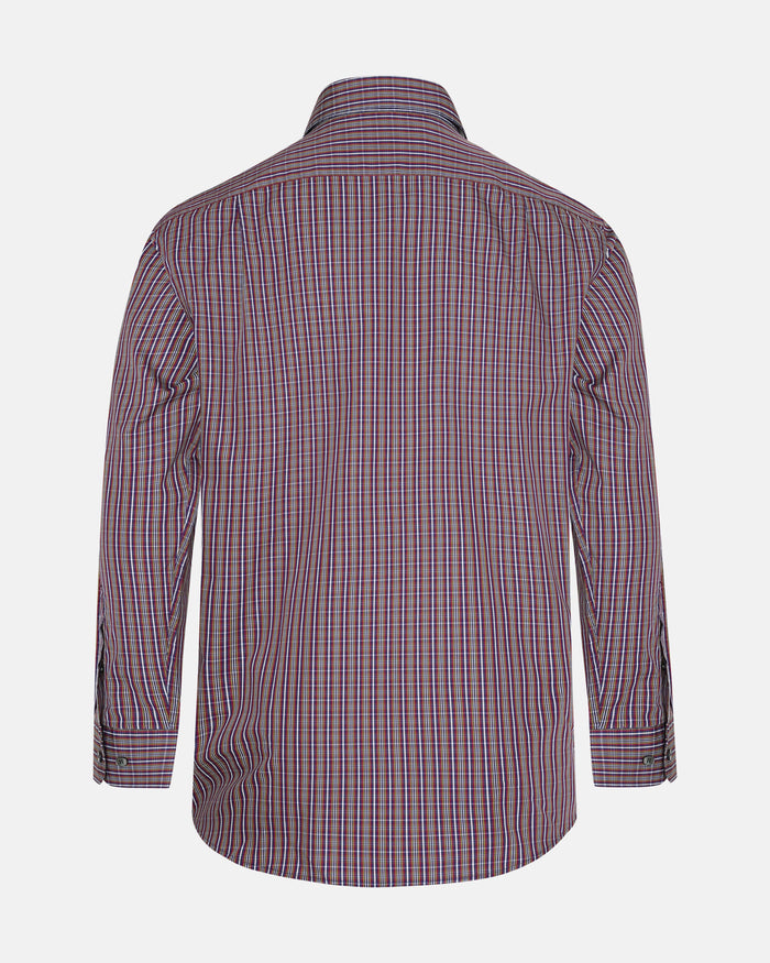 Thomas Cotton Button Down Stripe Shirt