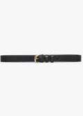 Twist Buckle Belt (Noir)