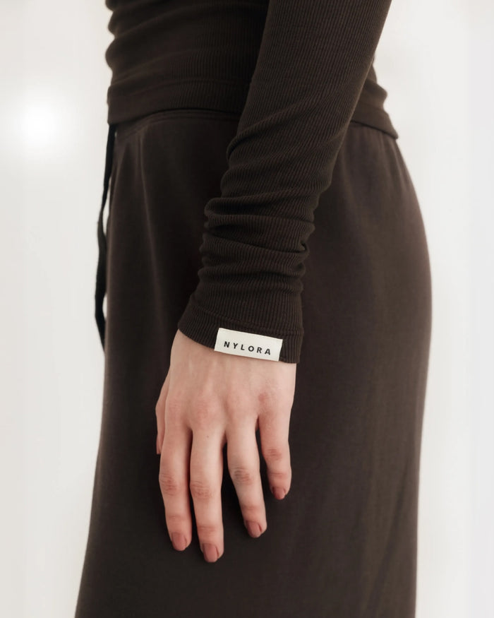 VIVIAN TOP ESPRESSO BROWN