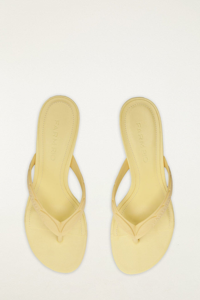 Yellow Rob Kitten Heeled Sandal