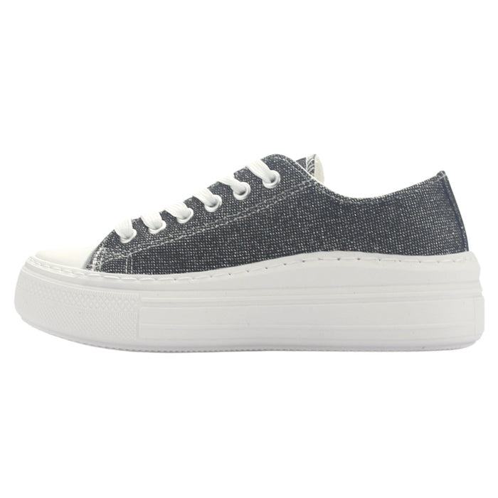 Zapatilla Chalada Mujer Clu-11 Negro Urbano Zapatillas Urbanas Chalada