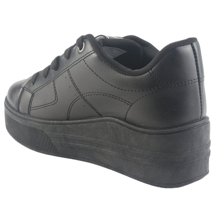Zapatilla Chalada Mujer Memphi-1 Negro Urbano Zapatillas Chalada