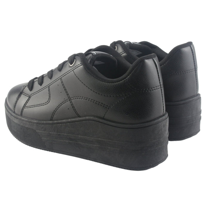 Zapatilla Chalada Mujer Memphi-1 Negro Urbano Zapatillas Chalada