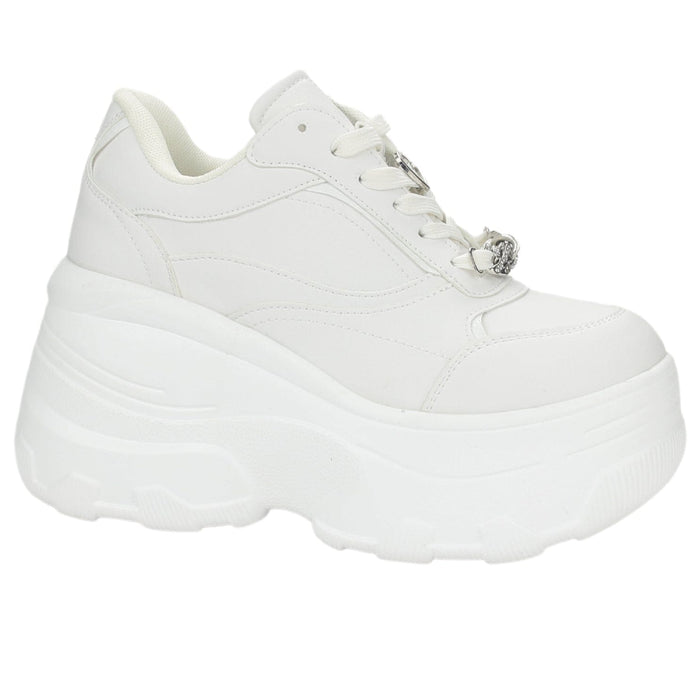 Zapatilla Chalada Mujer Nake-1 Blanco Urbano Zapatillas Chalada