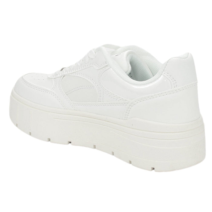 Zapatilla Chalada Mujer Troya-1 Blanco Urbano Zapatillas Chalada