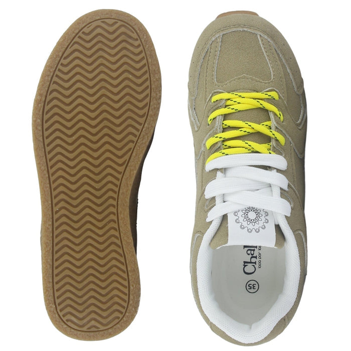 Zapatilla Mujer Chalada Nova-1 Beige Urbano Zapatillas Chalada