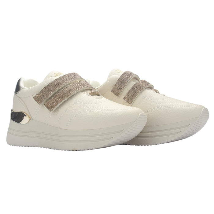 Zapatilla Mujer Chalada Valka-1 Beige Urbano Zapatillas Chalada