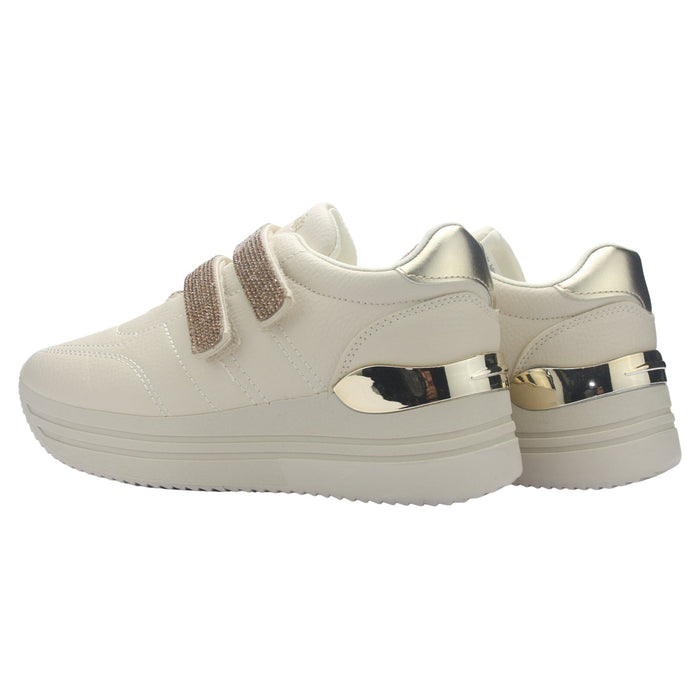 Zapatilla Mujer Chalada Valka-1 Beige Urbano Zapatillas Chalada
