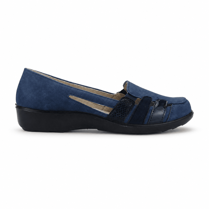 Zapato Azul Mujer Casual Chalada Deco Zapatos Chalada