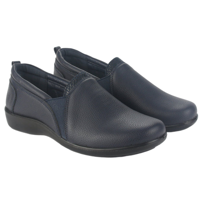 Zapato Chalada Mujer Deco-11 Azul Casual Tacones Bajos Chalada