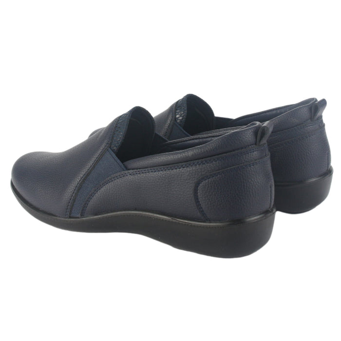 Zapato Chalada Mujer Deco-11 Azul Casual Tacones Bajos Chalada