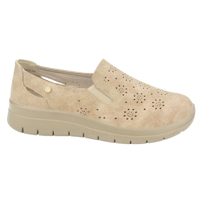 Zapato Chalada Mujer Finest-4 Beige Casual Zapatos Planos Comfort Chalada