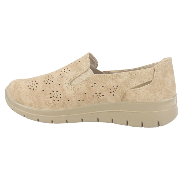 Zapato Chalada Mujer Finest-4 Beige Casual Zapatos Planos Comfort Chalada