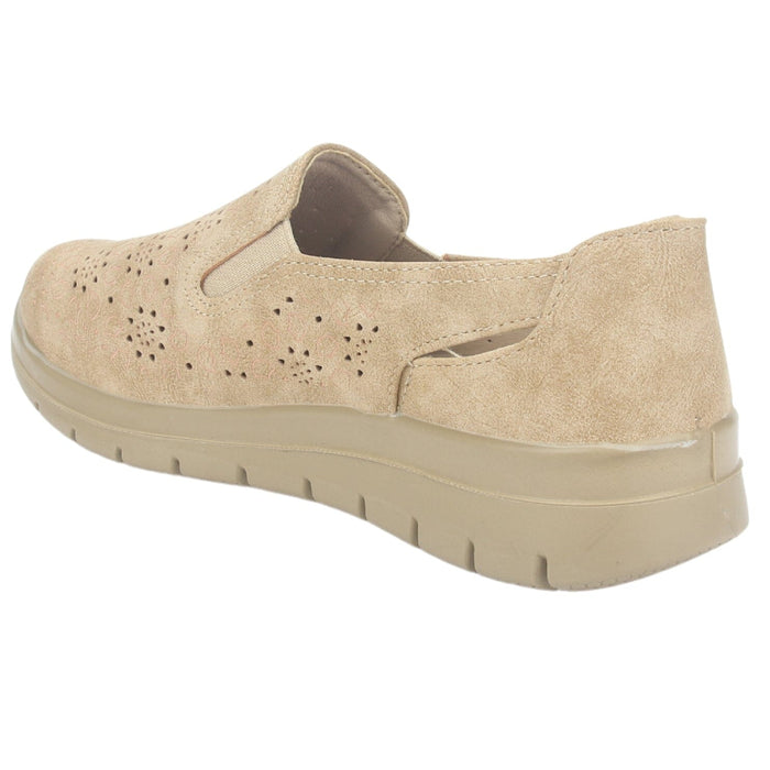 Zapato Chalada Mujer Finest-4 Beige Casual Zapatos Planos Comfort Chalada