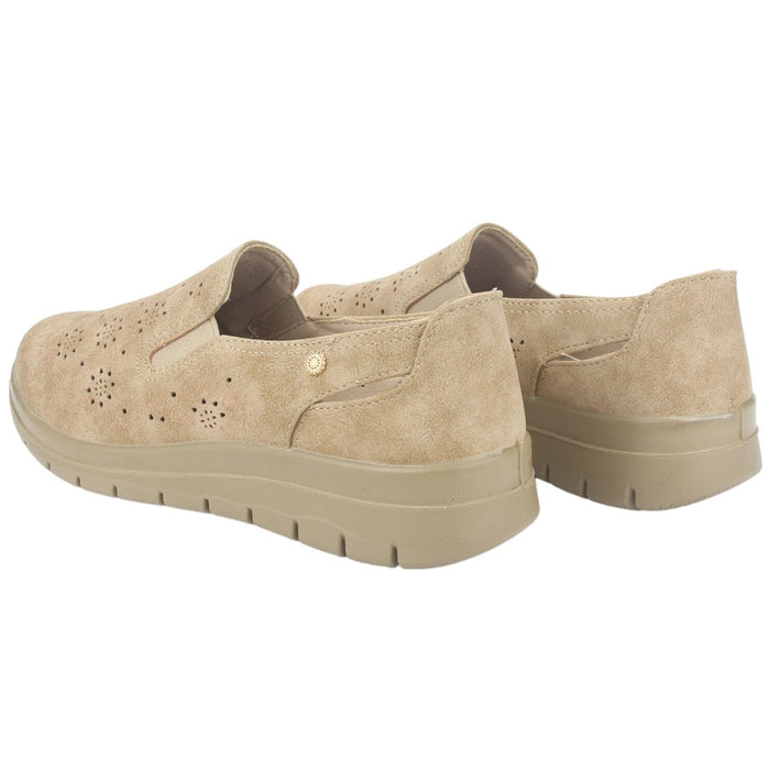 Zapato Chalada Mujer Finest-4 Beige Casual Zapatos Planos Comfort Chalada