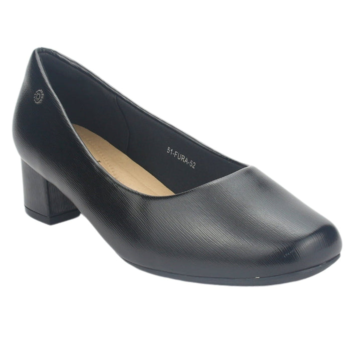 Zapato Chalada Mujer Fura-52 Negro Casual Tacones Bajos Chalada