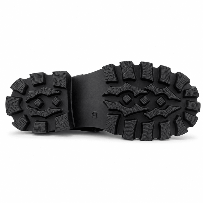 Zapato Chalada Mujer Joing-1 Negro Plataforma Mocasines Plataforma Chalada