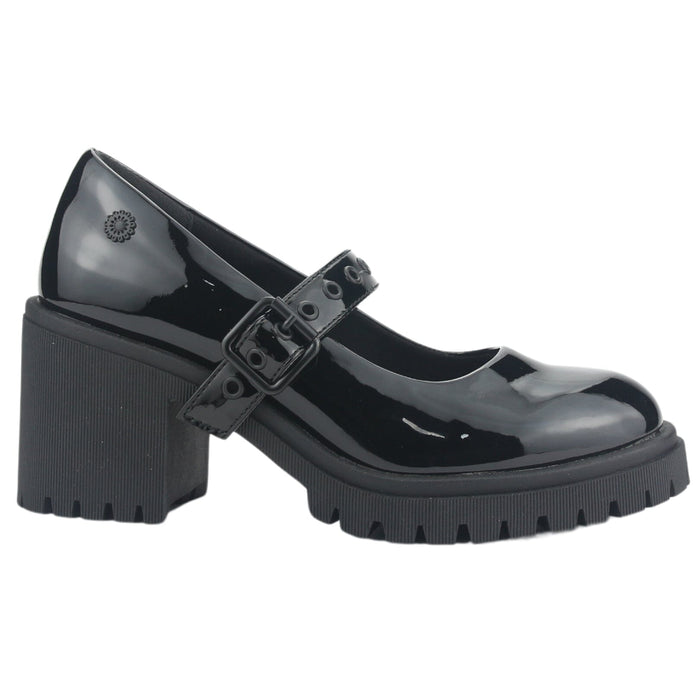 Zapato Chalada Mujer Jordi-2 Negro Casual Botines Taco Chalada