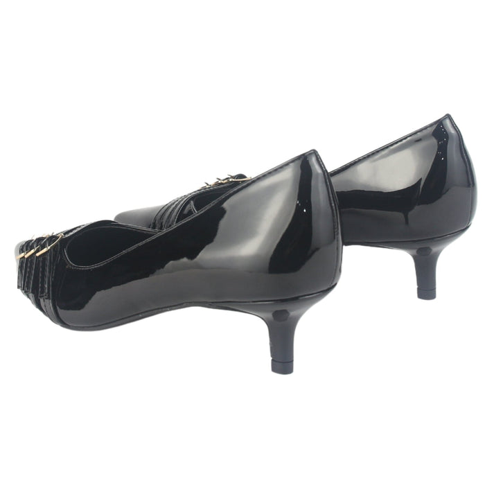 Zapato Chalada Mujer Kanya-15 Negro Casual Tacones Altos Chalada