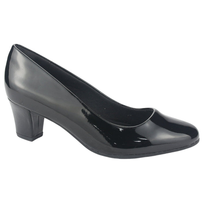 Zapato Comfortflex Mujer 2397401 V Negro Casual Tacones Altos Comfortflex