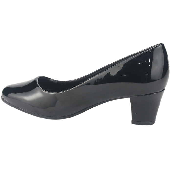 Zapato Comfortflex Mujer 2397401 V Negro Casual Tacones Altos Comfortflex