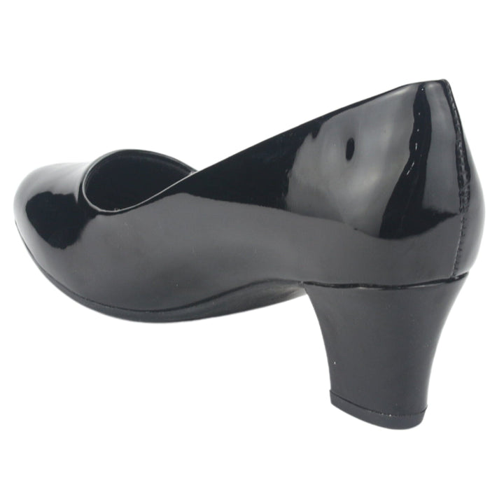 Zapato Comfortflex Mujer 2397401 V Negro Casual Tacones Altos Comfortflex
