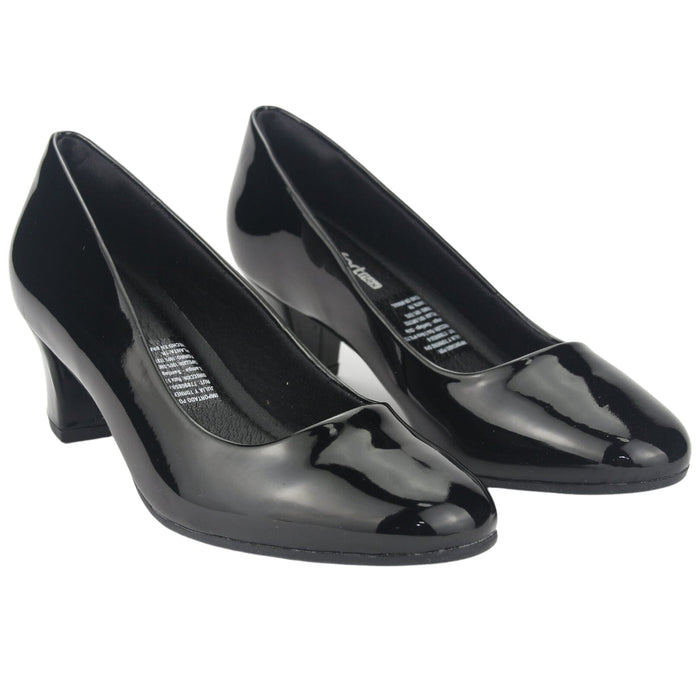 Zapato Comfortflex Mujer 2397401 V Negro Casual Tacones Altos Comfortflex