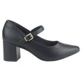 Zapato Comfortflex Mujer 2454323 Negro Casual Tacones Altos Comfortflex