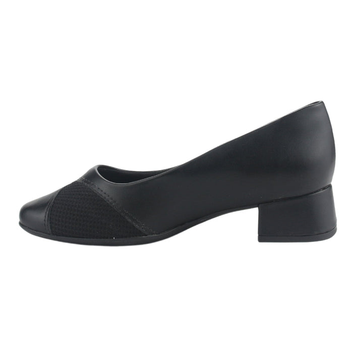 Zapato Comfortflex Mujer 2495302 Negro Casual Tacones Bajos Comfortflex