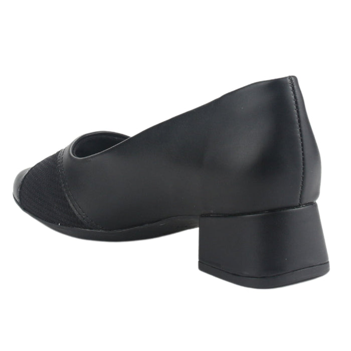 Zapato Comfortflex Mujer 2495302 Negro Casual Tacones Bajos Comfortflex